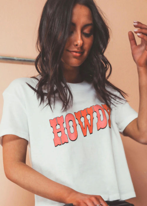 Howdy Cropped T-Shirt